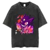Código Europeu TransfronteiriçoHomens Anime Japonês Vintage Pokemon Estampa Gengar