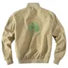 Jaqueta Masculina Ma-1 Piloto Uniforme de Baseball Marca da Moda Mesmo Estilo de Shawn Yue Jaqueta da Força Aérea Americana Masculina
