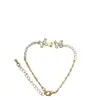 Accesorios exquisitos: Pulsera de circonita brillante, componentes hechos a mano para DIY, soportes para perlas, moda para transmisión en vivo, venta al por mayor