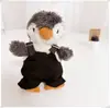 [Solo Ropa] Ropa de Pingüino Cacahuete Colgante para Muñeca de 11 cm Ropa de Pingüino Cacahuete Falda
