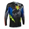 Explosões Transfronteiriças Roupas de Manga Comprida de Secagem Rápida Roupas para Motocicleta Cross-country Downhill Roupas para Equipe de Ciclismo Roupas da Moda Personalização