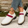2026 Verano Nuevo Comercio Exterior Talla Grande Zapatos Casuales Cómodos para Mujer Estilo Europeo y Americano con Cordones Moda Zapatos para Exteriores Talla Única