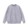 2026 Estilo Americano Otoño e Invierno Nuevo Sudadera Casual para Hombre Cuello Redondo Lavada Vintage Sudadera Pulóver Retro Unisex Venta al por Mayor