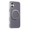 Adequado para Capa de Celular Iphone17 com Sucção Magnética e Padrão Xadrez Fino, Suporte de Cobertura Total 16Pro, Capa Protetora Apple 18Promax