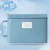 Bolsa de Informação Oxford Morandi Impermeável para Imprimir Bolsa de Arquivo para Escritório Bolsa de Armazenamento Multifuncional Bolsa Carteiro B4 para Arquivos