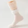 Calcetines de Encaje de Primavera y Verano, Calcetines de Felpa para Mujer, Calcetines Finos hasta la Pantorrilla Lolita, Calcetines Transpirables hasta Media Pantorrilla de Estilo Dulce Japonés, Deseo Puro