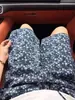 Pantalones cortos de mezclilla con estampado de estrellas azules para hombre, pantalones deportivos casuales estilo americano de verano, de pierna recta, longitud media para uso al aire libre