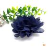 Flor de tela hecha a mano DIY material para accesorios para el cabello flor de tela plisada de chifón flor para sombrero bolso zapatos accesorios de ropa flor
