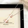 [Colección de Flores] Pulsera de Trébol de Cuatro Hojas Fritillaria Versión Alta Collar de Diamante Redondo Anillo de Diseño de Lujo Alto Pendientes para Mujer
