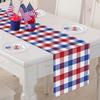 Bandera Patriótica Americana Más Vendida Transfronteriza Día de la Independencia Camino de Mesa Personalizado Decoración de Cocina Mantel para Fiesta de Cena Festiva