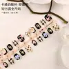 Atacado do Fabricante Pontas para Nail Art, Adesivos de Unha Doces e Elegantes que Realçam a Pele, Conjunto de 30 Peças com Tiras Codificadas, Unhas Usáveis Personalizadas
