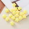 Agujero de Estrella de Cinco Puntas con Forma de Corazón de 15 mm Cuentas Sueltas de 6 mm Accesorios para Bolsos DIY Cadena para Llaveros Cadena para Teléfono Joyería con Cuentas Dopamina