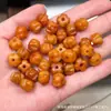 Venta de Liquidación de Cuentas Antiguas Estilo Tibetano con Incrustaciones de Hueso de Camello y Hueso de Vaca, Cuentas Sueltas para Manualidades DIY, Cuentas de Oración Budista y Accesorios de Joyería