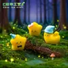Micro Paisaje Creativo Ángel de Navidad Estrella Amarilla Pequeña Linda Decoración de Jardinería DIY Accesorios Mini Adornos Pequeños