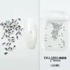 Decoraciones Mini Clavos Remache para Uñas, Versátiles Formas 3D Ovaladas, Triangulares y Romboidales, Populares Accesorios Metálicos de Aleación para Uñas DIY