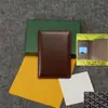 Porta pasaporte Goya Estuche para pasaporte pata de gallo Bolsa para documentos multicolor Bolsita para documentos Bolsa de almacenamiento Porta boleto de avión Porta tarjetas de presentación
