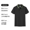 Camisa Polo de Color Contrastante con Cuello Ropa de Trabajo Manga Corta Logo Impreso Personalizado Catering Corporativo Ropa de Grupo Publicidad Camisa Cultural