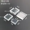 Base de Pantalla de Cristal Cubo Acrílico Transparente para Piedras Minerales, Jade, Juegos de Té, Tazas de Té y Adornos de Porcelana