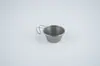 Mini Taza Sierra 40ml Camping al Aire Libre Portátil Acero Inoxidable Taza para Picnic de una Sola Capa Versión Personalizada