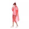 Impermeable desechable engrosado con cordón para capucha viaje concierto actividades al aire libre Happy Valley venta al por mayor directa de fábrica