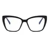 Espejo plano Ojo de Gato anti luz azul 2022 Nuevo Marco de gafas de moda marco grande Personalidad europea y americana Marco de gafas de moda de moda