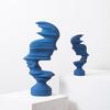 Nuevo Estilo Chino Simple Lujo Ligero Adornos de Escultura de Figura Abstracta Decoraciones para Sala de Estar en Casa, Gabinete de Vino, Mueble de TV, Sala de Muestras
