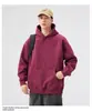 Ropa para Hombre Fengshe / Sudadera con Capucha y Bolsillo Grande Estilo Retro Japonés Primavera y Otoño Nueva Color Sólido Versátil Estudiante Marca de Moda