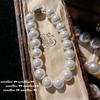 Lágrimas de sirena Collar de perlas de gran tamaño para dama Traje de pulsera de cuentas marinas charbarlock de Papala