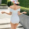 Traje de baño de generación 2024 para mujer, traje de baño de una pieza con tirantes, traje de baño de playa para damas, traje de baño hermoso de espalda, una generación de cabello
