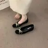 ¿Cansado? Zapatos Mary Jane para Mujer 4cm 2026 Otoño/Invierno Tirador Lazo Slip-on Suela Suave Tacón Oculto Zapatos Individuales Hermosos