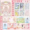 Livro de Adesivos de Fantasia de Princesa para Meninas de 3 a 6 Anos Seguro e Não Tóxico Manualidades Feitas à Mão para Crianças Brinquedo de Adesivos Adesivos Repetidos DIY