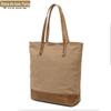 Bolsa Satchel Profissional Personalizada Transfronteiriça de Lona com Logo Estampado Bolsa de Algodão Ombro Único Bolsa para Documentos de Estudante Bolsa de Compras Feminina