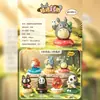Color Cristal Osito Caja Sorpresa Perro Oso Lindo Figura de Juego de Moda Muñeca Mascota Linda Adorno de Escritorio Corazón de Chica Regalo