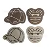 Ventas Directas de Fábrica de Accesorios para Ropa de Cuero Espumado de Microfibra de Dibujos Animados, Decoraciones para Zapatos y Sombreros, y Decoraciones para Bolsas