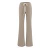 Calças casuais femininas da moda primavera e verão 2025, macias e confortáveis, de cintura alta, com design versátil e slim fit