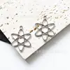 Accesorios DIY de Aleación 33x26 mm Colgante Modelo Atómico Collar Pulsera Pendientes Llavero Piezas de Joyería Al por Mayor