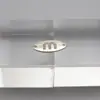 Etiqueta de Metal Costurada à Mão com Letras em Inglês, Fivela Retangular com Letra, Etiqueta para Roupa, Fivela Decorativa para Sapatos e Chapéus, Acessórios para DIY de Colares
