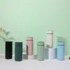 Nova caneca térmica inteligente de aço inoxidável 316, simples e compacta, caneca promocional de bolso Morandi para negócios, copo de água para presente
