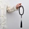 Pulsera Literaria de Mano Qingqing Zijin Alrededor del Dedo Pulsera Suave Antigua Pulsera de Rosario de Dieciocho Semillas Accesorios Vintage Hanfu