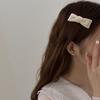Niña de Ballet~ Pasador de Pelo con Lazo de Terciopelo Retro Francés Clip para Adorno de Cabello Pasador Dulce Trenzado 2025 Adorno para la Cabeza