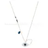 Swarovski Element Colgante Swarovski Cisne Inteligente para Clavícula Collar Swarovski Exquisito Versión Alta Collar Ojo del Diablo