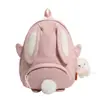 Mochila de Conejo Linda para Mujer, Nuevo Estilo de Dibujos Animados para Niñas, Bolsa Escolar Pequeña, Mochila Ligera de Viaje para Niños