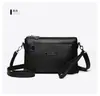 Bolsas para Mulheres 2024 Novo Estilo da Moda Bolsa de Ombro Transversal Couro de Vaca Bolsa para Mãe de Meia-Idade Pequena Bolsa Multicamadas Tendência