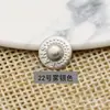 Fábrica Fuente Remaches Sombrero de Paja Cobre Puro 7-12 mm Multicolores Galvanizados Accesorios Ropa Equipaje Remaches DIY Fabricante Venta al por Mayor en Stock