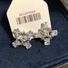 ¡Las Líneas Plateadas Brillan! Aretes de Cruz de Zirconia, Aretes de Estilo Corte Vintage, Aretes de Moda y Versátiles para Mujer, Mayoreo