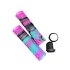 Manoplas de Guidão de Bicicleta, Manoplas de Travamento Antiderrapantes para Bicicleta de Montanha, Ciclismo ao Ar Livre, Manoplas de Guidão Estendidas Multicoloridas, Preço por Par