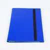 Álbum de Tarjetas de 9 Ranuras con Correa Negra Álbum de Tarjetas de Juego Colección de Tarjetas de Juego de Anime Pokémon Yu-Gi-Oh Álbum de Tarjetas de 4 Ranuras