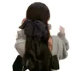 Grampo de Cabelo com Laço de Fita Super Fada Floral Bolinhas Pinça Jacaré Meio Preso Acessórios de Cabelo Novo