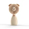 2025 desenho animado portátil pequeno ventilador USB carregamento portátil portátil estudante fofo mini desktop pequeno ventilador elétrico fábrica