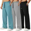2026 Amazon Pantalones de Verano de Color Sólido para Hombre Multicolores Moda Rectos Simples Deportivos Modernos Versátiles Casuales